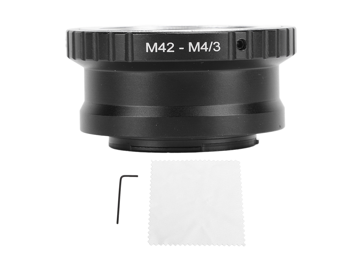 Adaptador de Lente M42 para Micro 4/3 para câmeras EP1 EP2 EPL1 EPL2 e outros