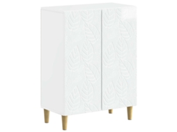 Vidaxl Armário De Armazenamento Para Banheiro Delft Branco Brilhante