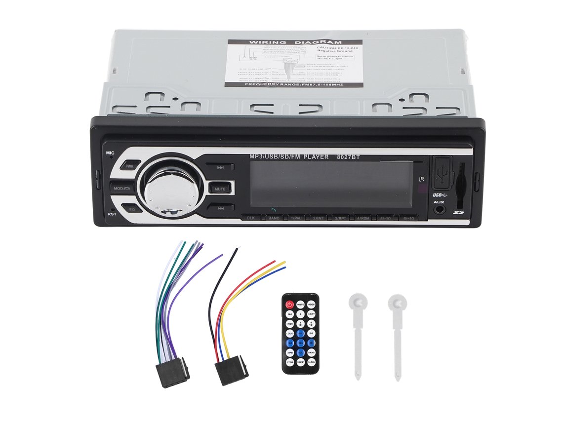 Modificação De Player Multimídia Universal Com Controle Remoto Para Rádio De Carro
