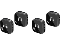 Sistema de Monitoramento Intra auricular 2x Sem 5.8g, Fones de Ouvido SFUSHOS