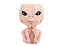 Vaso De Succulenta Alien Com Buraco De Drenagem Decoração
