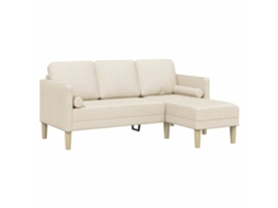 Maison Exclusive - Conjunto De Sofás Com Almofada Linho Poliéster