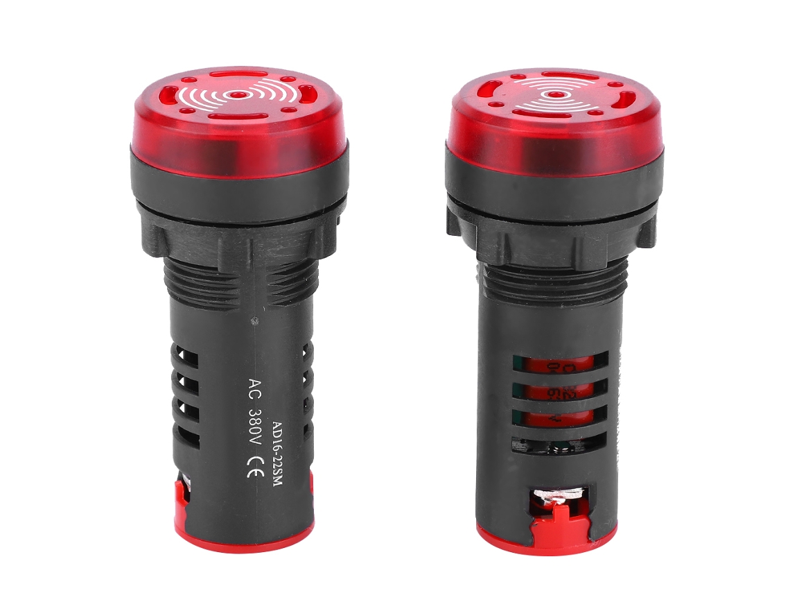 Laxiscreed Bermi Led Com Alerta Vermelho Pisca, Indicador De Alarme Ac380v