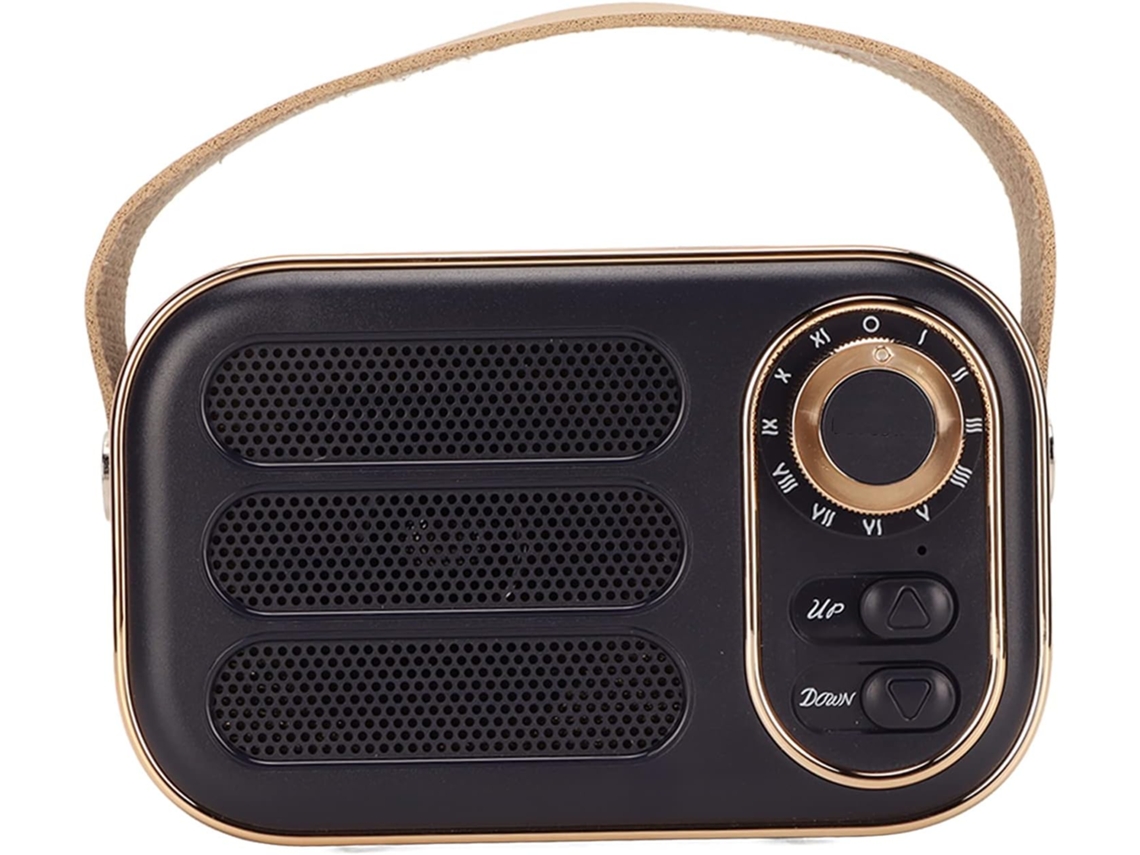 Alto falante retro BT, com alça, som estéreo HiFi, sem fio, modo multiplay JYTGALX
