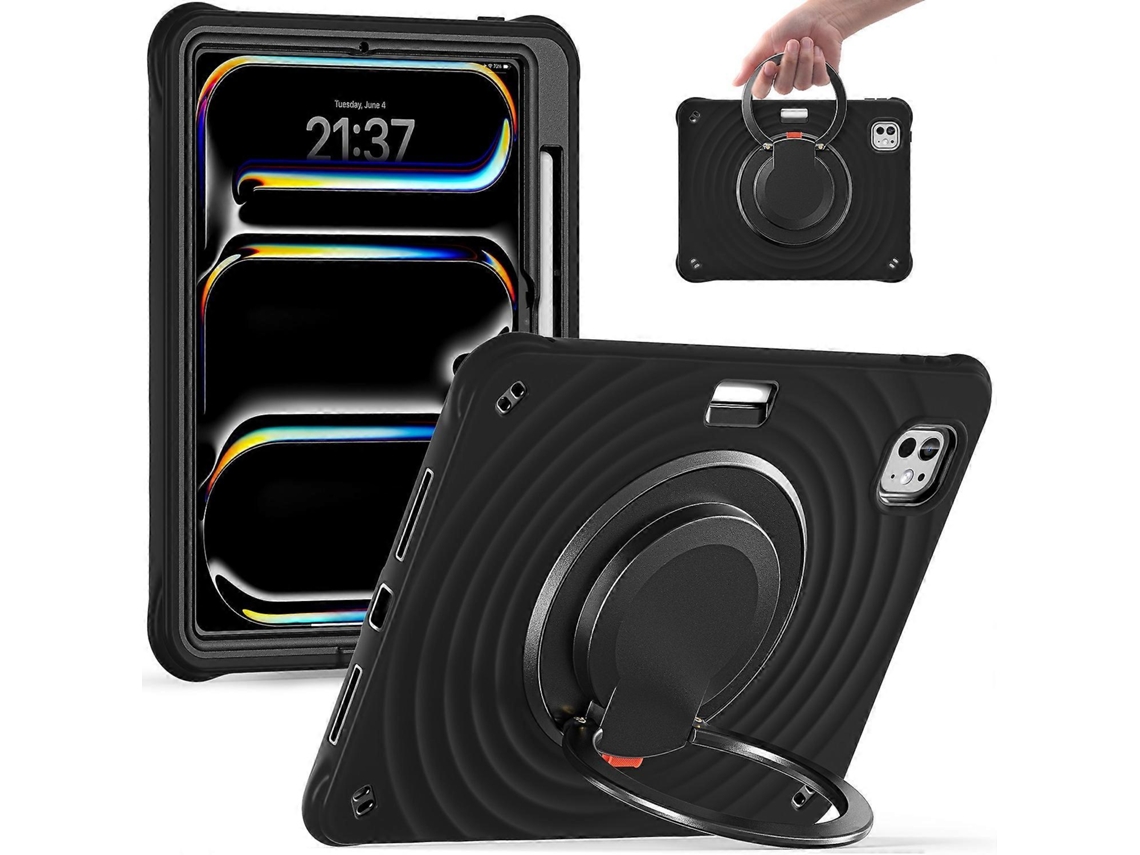 Capa Para Ipad Pro 11 Com Alça Giratória E Suporte De Pc Silicone Capa Para Tablet Tpu Slowmoose (2024)