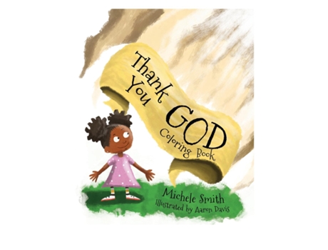 Livro Thank You God Coloring Book De Michele D Smith (inglês)