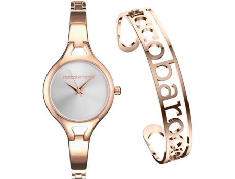 Relógio ROCCOBAROCCO Luxury Stf Conjunto Rose Sunray