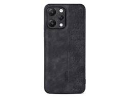 Capa Azns Compatível Com Xiaomi Redmi 12 4g, Protetora Para Celular Revestimento Em Couro Pu Texturizado E Estrutura Tpu. Tuotuo