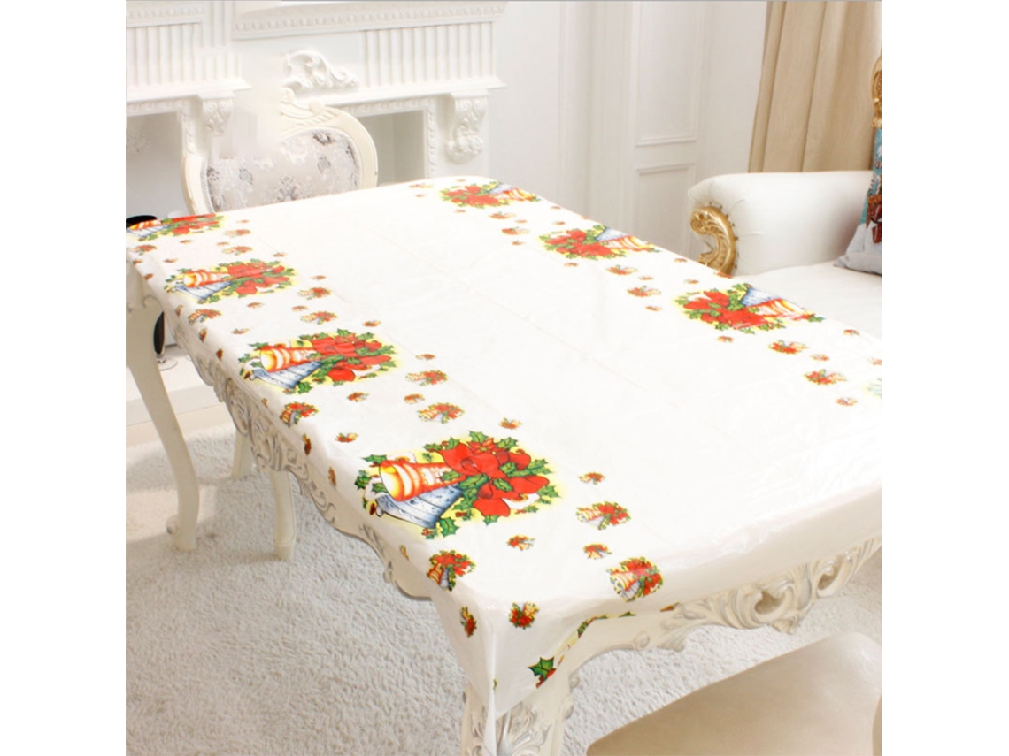 Manta De Mesa Natalina Descascável Decorativa