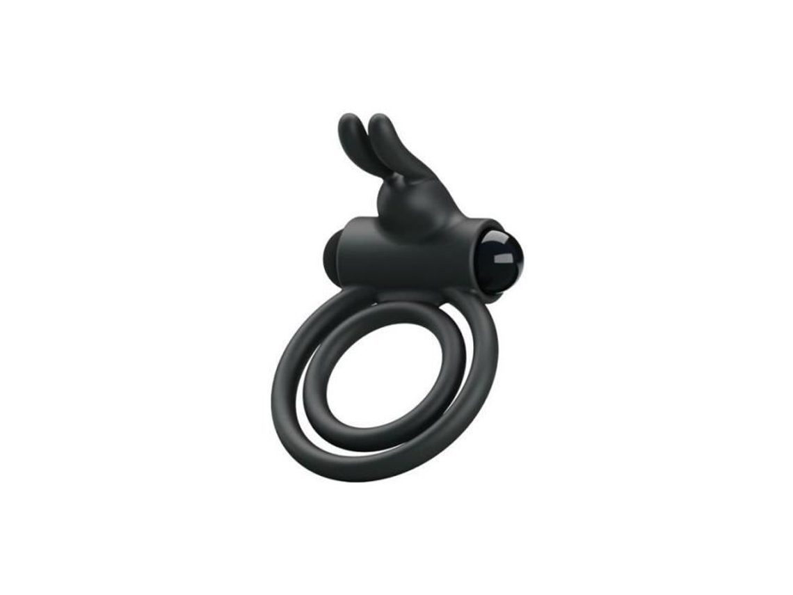 Anel Peniano Vibratório Osmond Preto Tamanhos:Tamanho Único Cor:Preto PRETTY LOVE