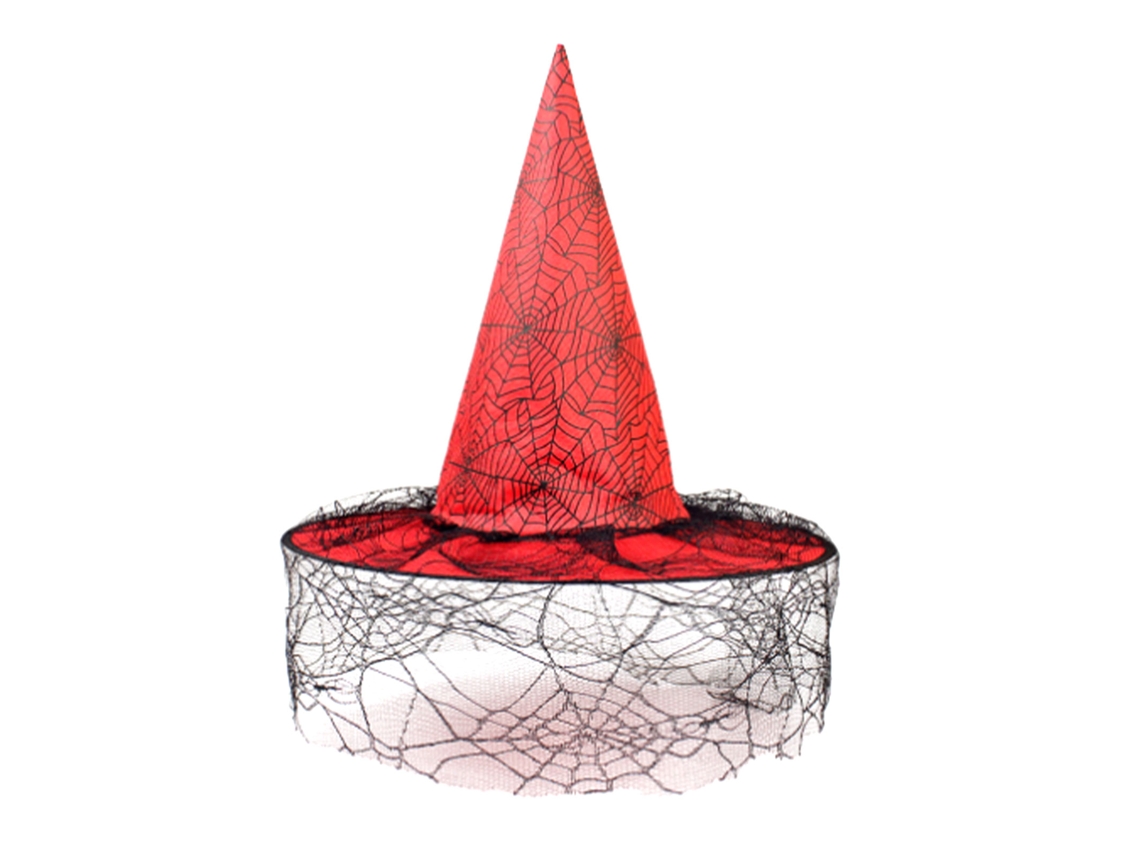 Chapéu de Bruxa com Ponta Maga Decorativo para Halloween Festas S/MARCA
