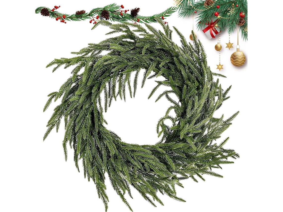 Guirlandas De Natal Decorativas Para Enfeitar A Porta De Entrada, Touch |