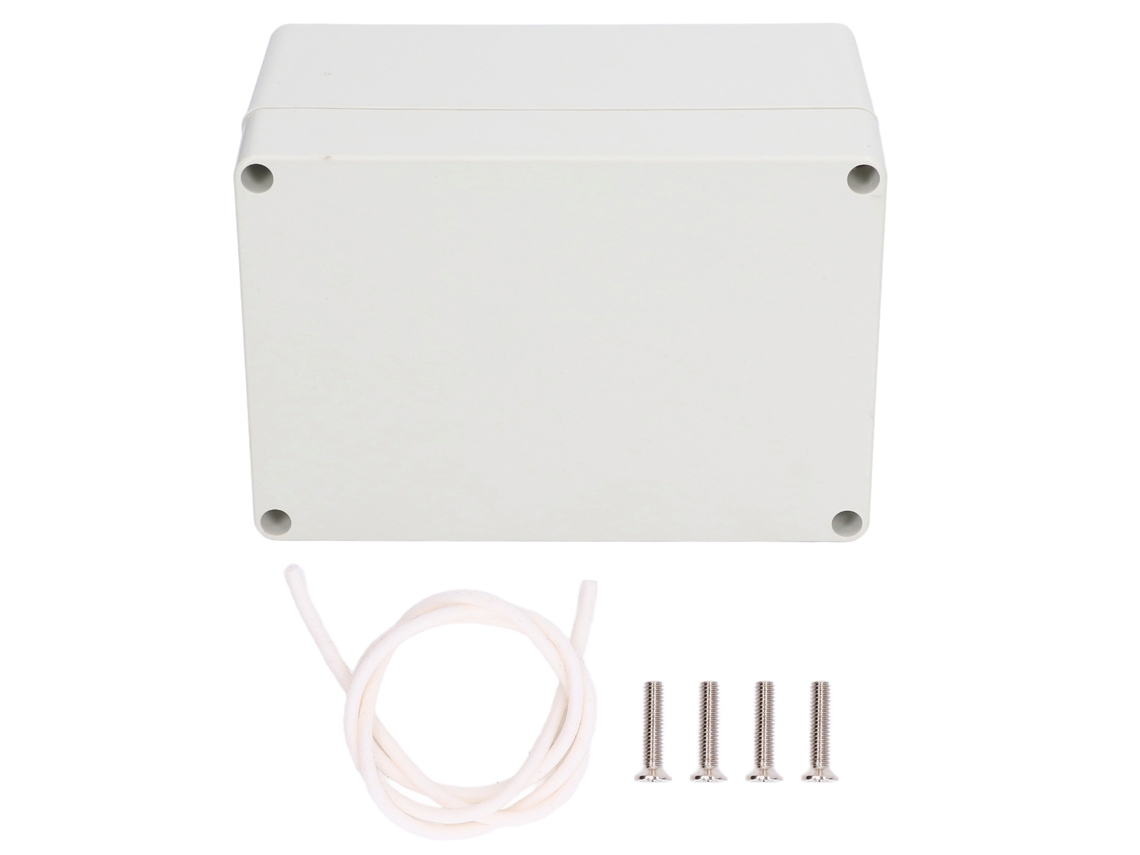 Caixa de junção elétrica Hkj IP65 em plástico ABS para projetos externos, 160x110x90mm