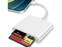 Lurelia Leitor De Cartões Lightning Cf/sd/tf Para Ios
