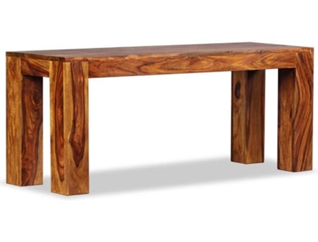 Banco  madeira sheesham maciça 110x35x45 cm