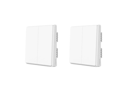 Interruptor De Parede Inteligente, Controle Sem Fio, Instalação Fácil, 2x D1 Sem Neutro 2k Oem