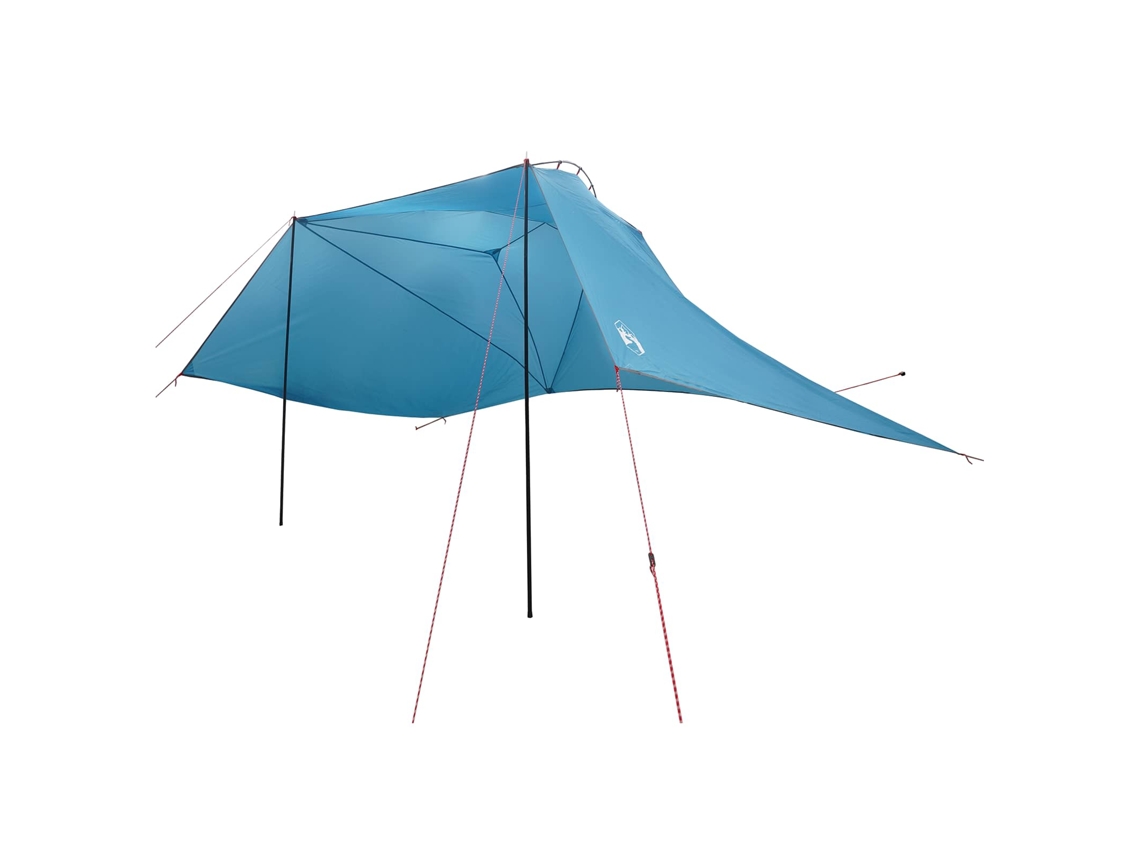 Conjunto 1 Tenda Para Carro Vidaxl Azul Poliéster (350 X 250 Cm)