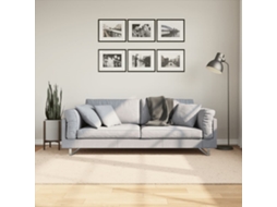 Vidaxl Tapete Pelo Curto Macio E Lavável Huarte 160x230 Cm Bege