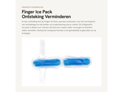 Pacote De Gelo Ice Pack - Redução Da Inflamação - Elementos Frios - Reutilizável - Leve - Terapia - Proteção - Compresse Frio