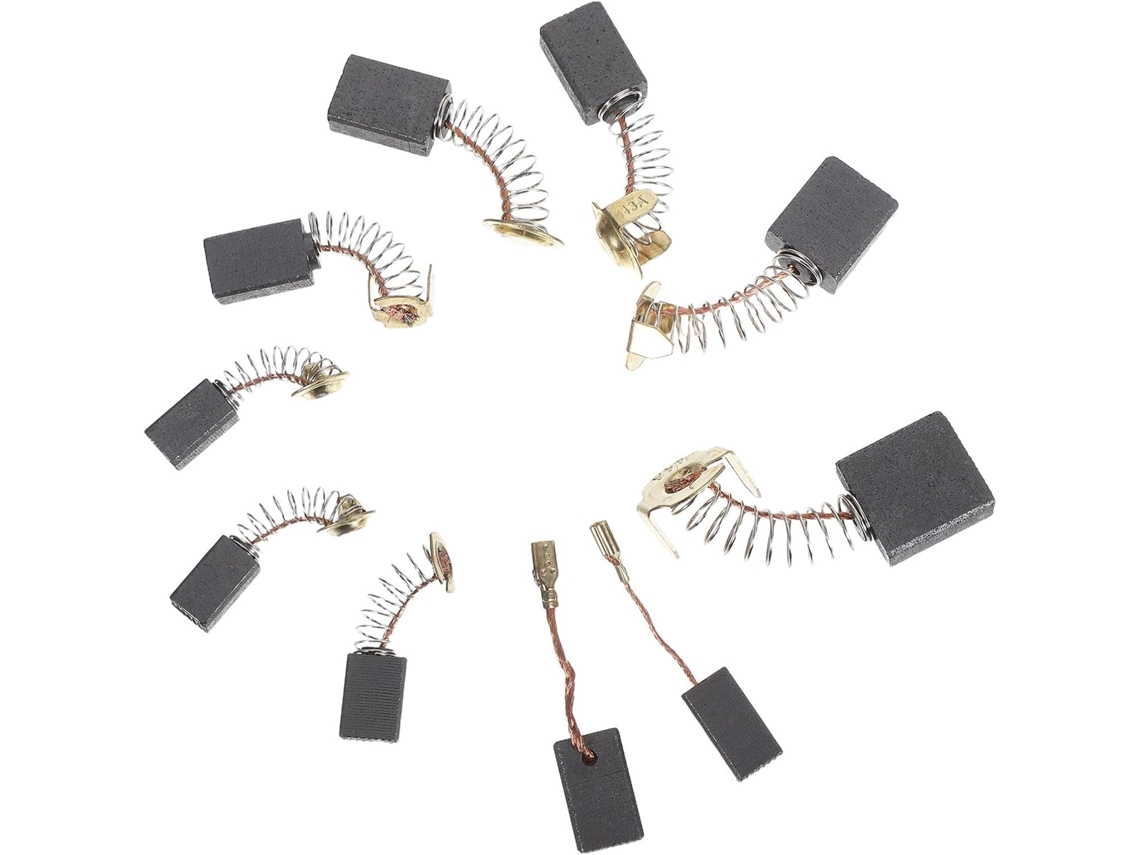Nuobesty Kit Com 20 Escovas De Carvão Para Motor Elétrico, Reposição Para Esmerilhadeiras Angulares E Ferramentas