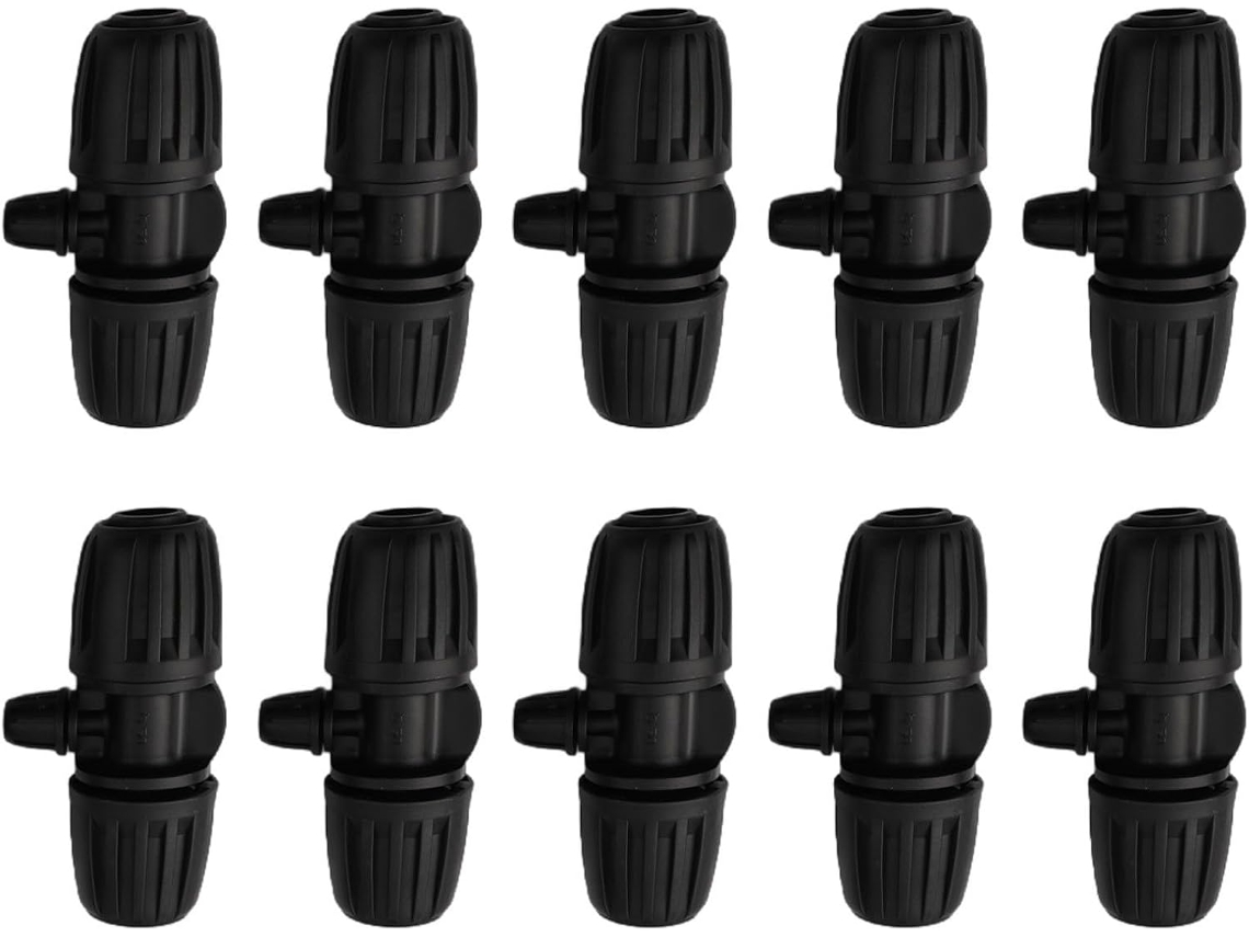 Kit De 10 Conectores Em Formato T Para Mangueira Jardim, Irrigação