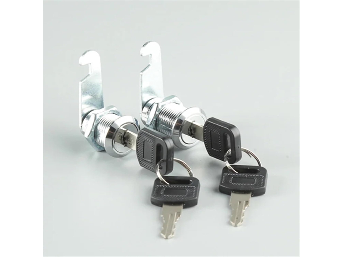 Fechadura De Segurança Clássica Para Móveis, Gavetas, Armários, Correios E Arquivos, 16 20 25 30mm, Com 2 Chaves