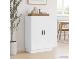 Vidaxl Buffet Branco 66 X 34,5 X 87 Cm Derivados De Madeira