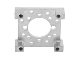 Laxiscreed Branco De Motor Em Liga De Zinco Com Suporte Quadrado E Parafusos M4