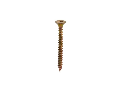 Parafuso - DESA - Parafuso bicromado cabeça escareada - 4,5X45mm - Aço