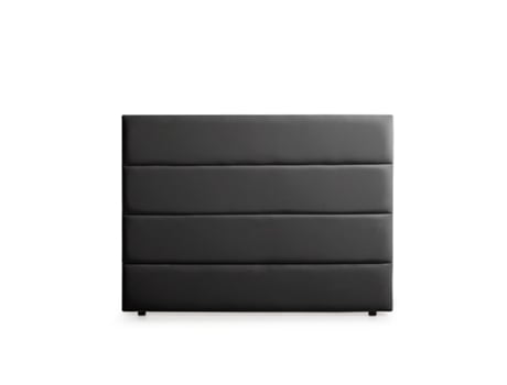 Cabeceira MOONIA Estofada Genova Pele Sintética 160 X 120 X 8 cm