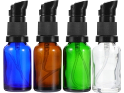 De 20 Frascos De Vidro Recarregáveis Para Viagem, Ideais Para Cosméticos, Em Cores Sortidas