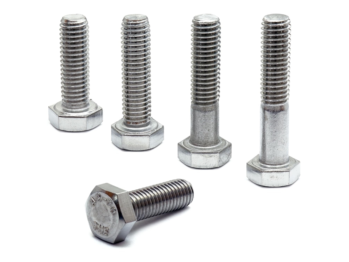 Sextavada Cabeça Parafusos Em Insuflação M8-1.25 X 20 Mm -