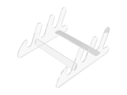 Suporte Para Teclado De Computador, Suporte De Acrílico Para Teclado, Suporte Transparente Para Teclado, Material De Escritório Everley891