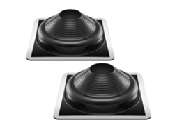 Conjunto De Juntas, Flanges E Adaptadores De Passagem De Telhado Epdm 170 355mm Tekmaquinas