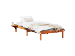 Estrutura da Cama Marrom Cera 80 X 200 Cm MAISON EXCLUSIVE