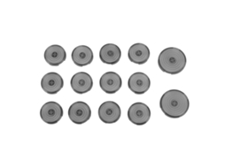 Capas de Botões de Substituição para Arcade Compatíveis com Controladores Mini Hitbox Proteção de Botões Mecânicos EOOCOO