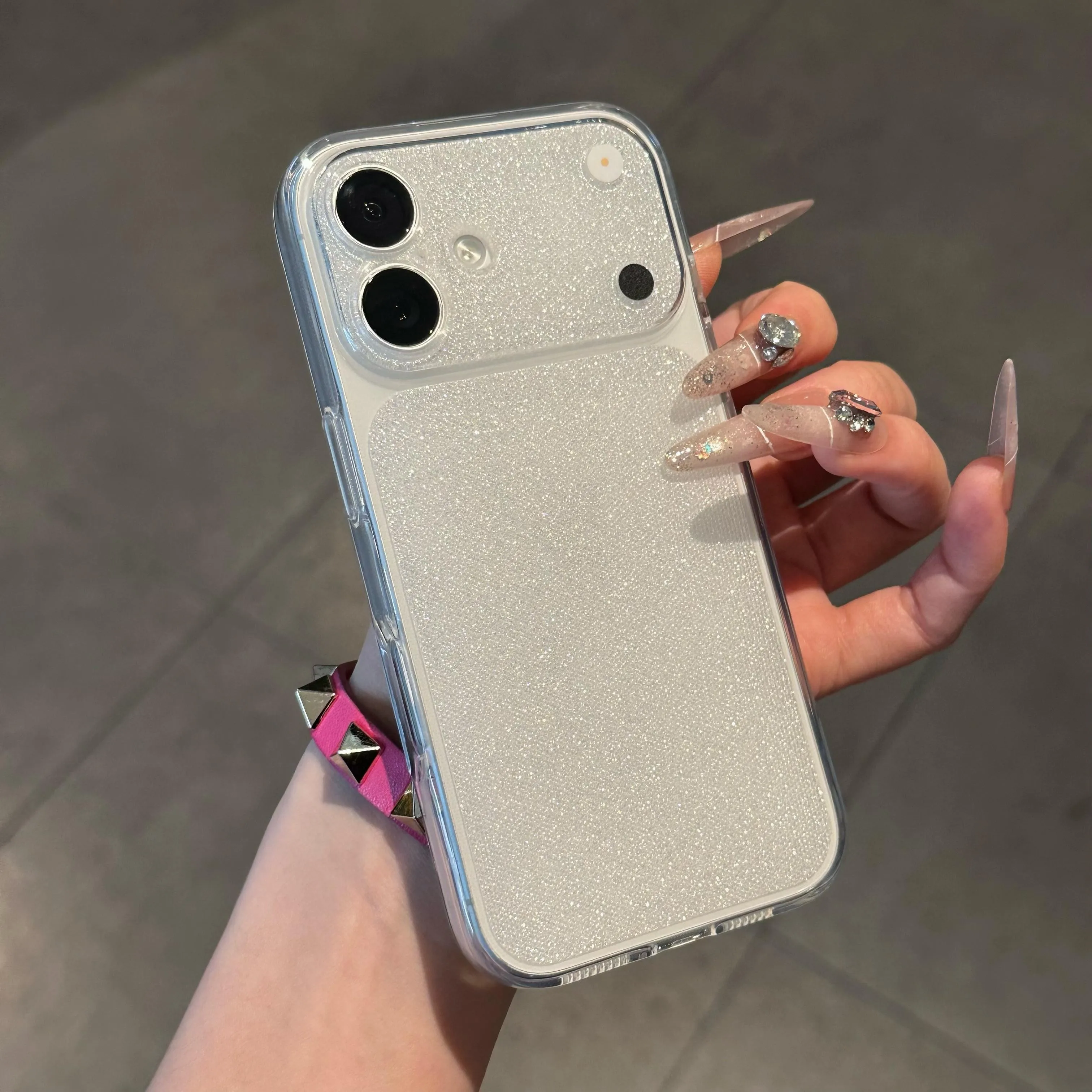 Capa Transparente Para Iphone 17 Pro Max Em Silicone Tpu Macio E Brilhante, Resistente A Impactos, Transparente E Ultrafina.