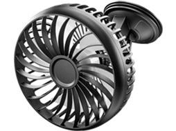 Ventilador Com Ventosa De 3 Velocidades, Alimentado Por Usb, Silencioso