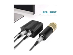 Lurelia Adaptador Xlr Macho/fêmea, Áudio Para Microfones, Mixer, Amplificador E Colunas Ativas