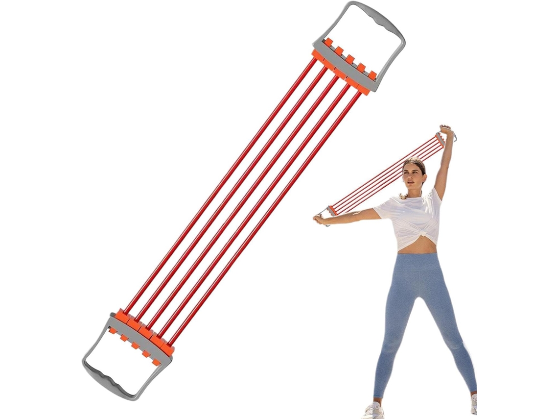 Cordas De Resistência Para Exercícios, Expansor Peito, Exercitador Braços E Aparelho Ergonômico Treino