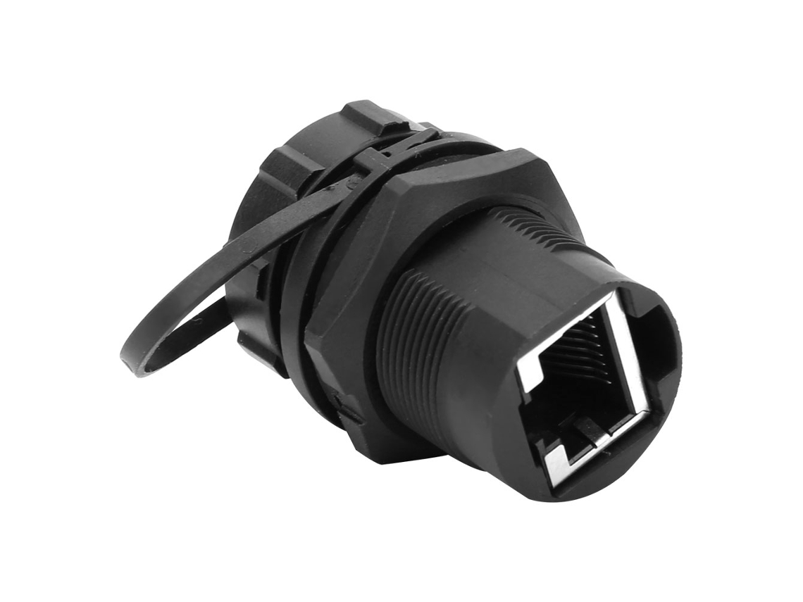 Conector Rj45 À Prova D'água Ip67 Externo