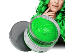 Creme Descolorante De Cabelo Descartável Para Mulheres E Homens Cera De Colorir Modeladora Portátil (verde)