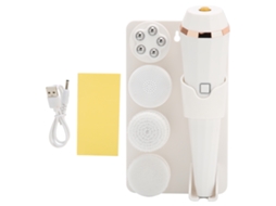 Escova De Limpeza Facial Recarregável Com Rotação 360°