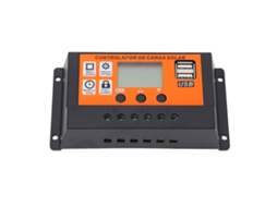 Controlador De Carga Solar 12v 24v 80a Com Usb 5v 2a
