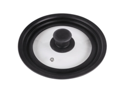 Tampas Universais Cristalinas, Dupla Versátil Definida Para Panelas De 16 Cm, 18 Cm E 20cm, Pan De Substituição De Silicone Que Economiza Espaço, Tamp