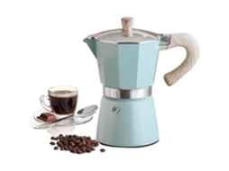 Máquina de Café Expresso Mokka para 3 Xícaras Pratos de Cozinha Italianos Moka 150 Ml Alumínio Moka Coador Cafeteira 134