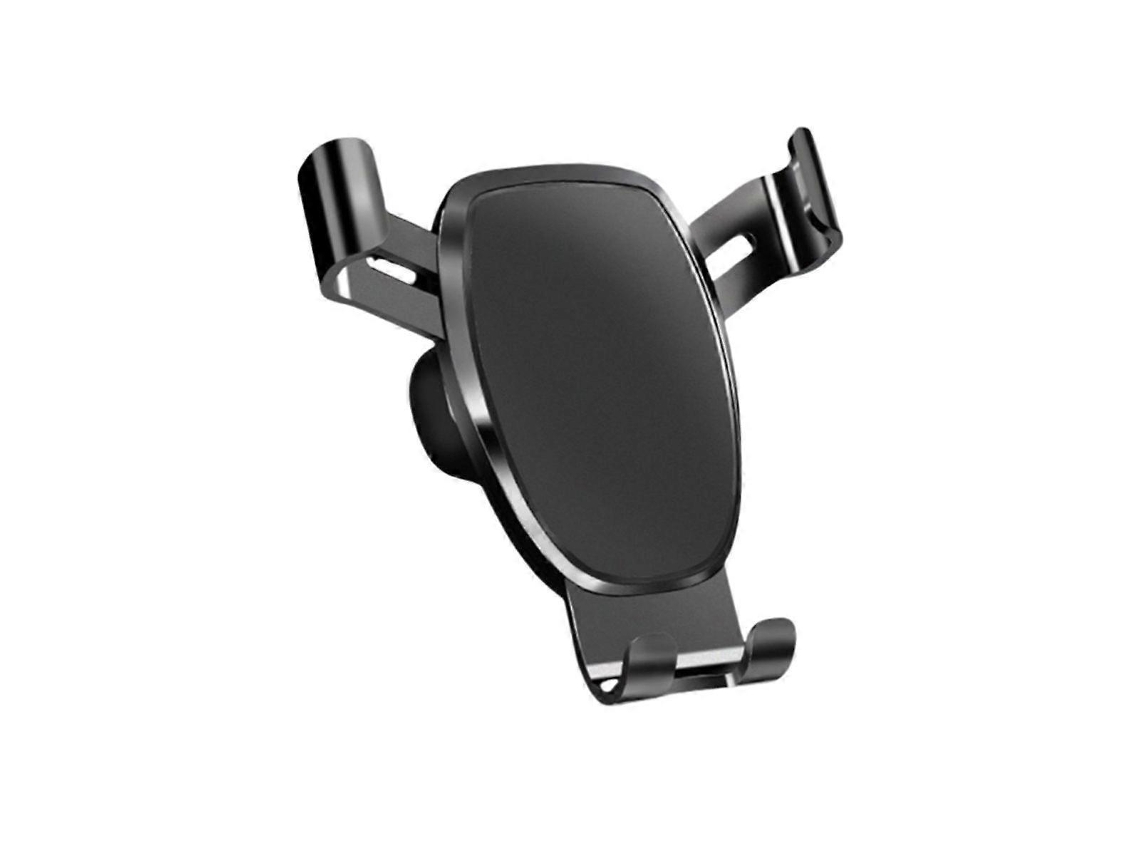Suporte De Telefone Para Carro, Suporte Para Saída De Ar, Sensor De Gravidade, Espelho Triangular, Suporte De Gravidade - Fosco Preto Frio