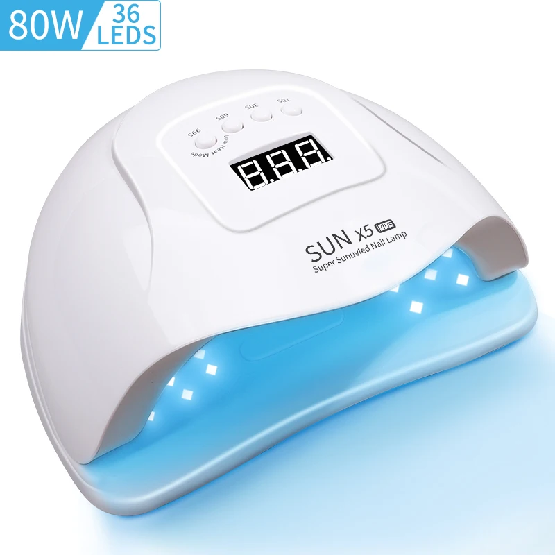 Lâmpada Secadora De Unhas Uv Para Esmalte Em Gel