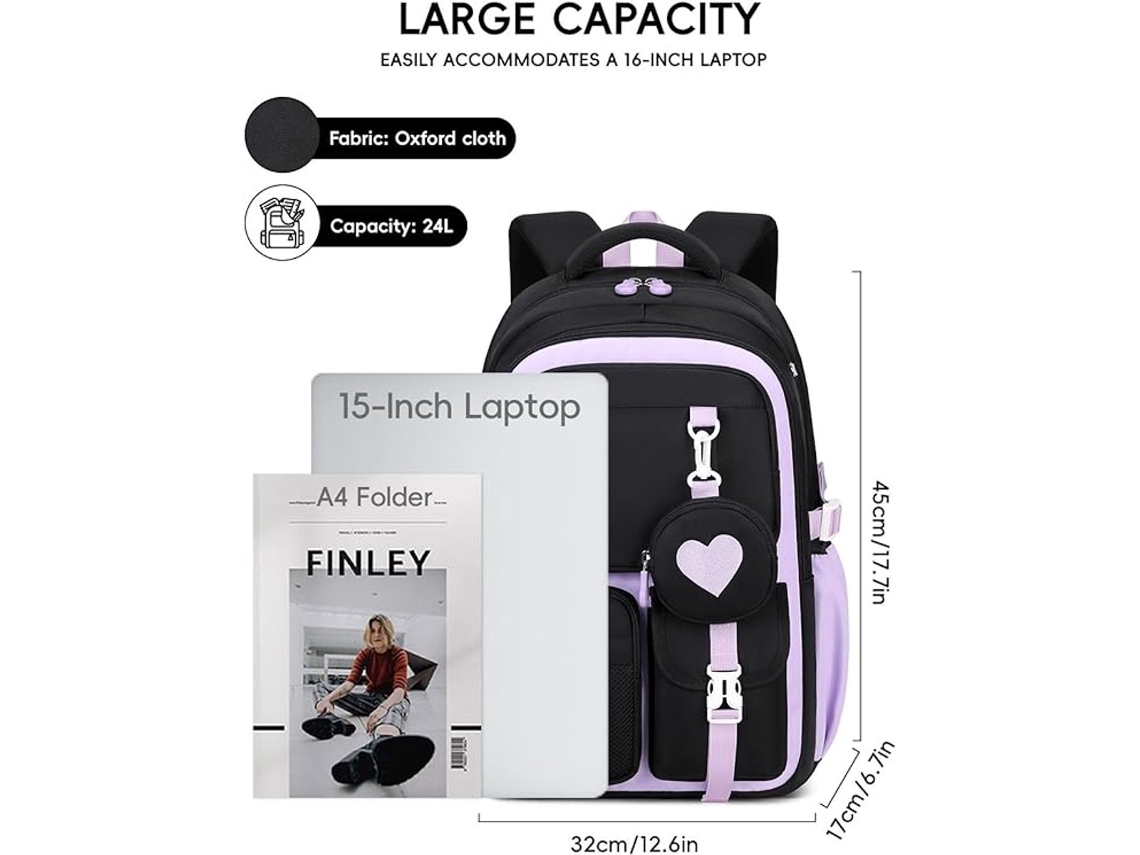 Mochila Infantil, Feminina, Aulas