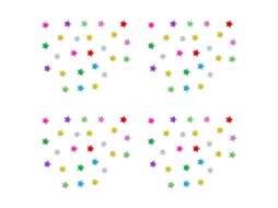 Adesivos Galáxia Estrelas para Quarto Infantil Decoração Removível RNEMITERY